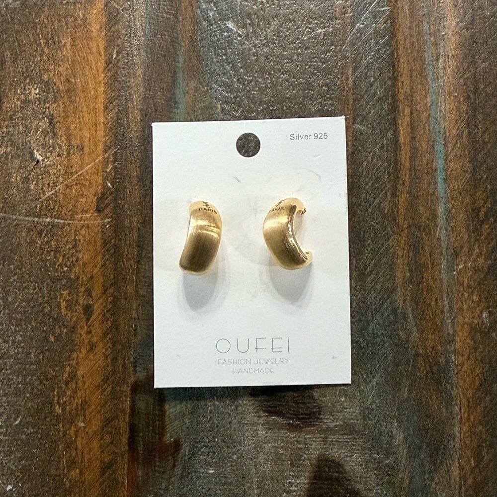 Ⓜ️OUFEI Gold Chunky Hoops‎